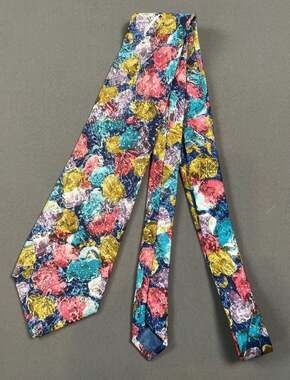 Principe Necktie Multicolor Abstract Silk Tie Made in USA